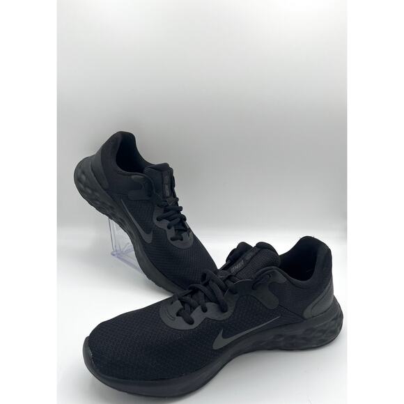 Nike Shoes - NIKE Running Shoes, Size 10, Black Lace Up